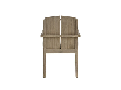 Coastal Living Outdoor - Saratoga Arm Chair - Warm Weathered Teak - (Set of 2) - U423625 veiw 3