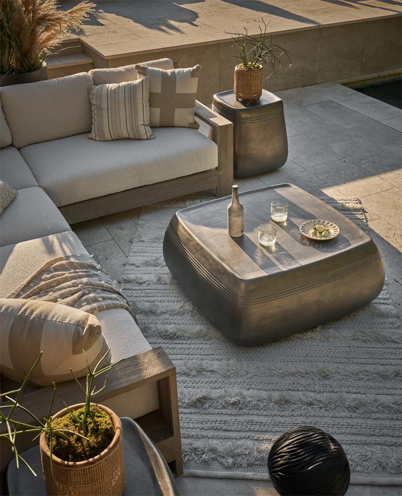 Coastal Living Outdoor - Saratoga Cocktail Table - Stainless Steel - U423801 veiw 4