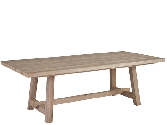 Coastal Living Outdoor - Saratoga Rectangle Dining Table - Warm Weathered Teak - U423652 veiw 1