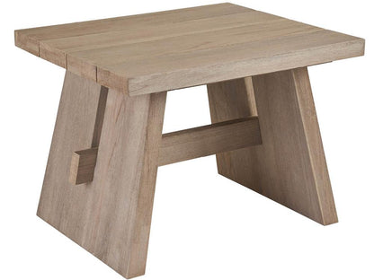 Coastal Living Outdoor - Saratoga Rectangle End Table - Warm Weathered Teak - U423811 veiw 1