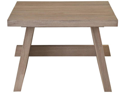Coastal Living Outdoor - Saratoga Rectangle End Table - Warm Weathered Teak - U423811 veiw 2