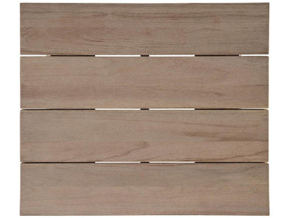 Coastal Living Outdoor - Saratoga Rectangle End Table - Warm Weathered Teak - U423811 veiw 3