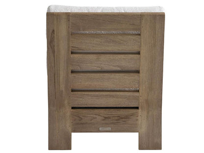 Coastal Living Outdoor - Saratoga Sectional Armless Chair - Warm Weathered Teak - U423510XC veiw 3