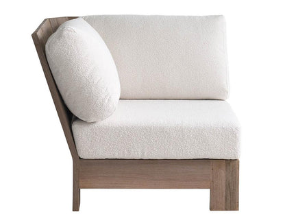 Coastal Living Outdoor - Saratoga Sectional Corner - Warm Weathered Teak - U423510CC veiw 2