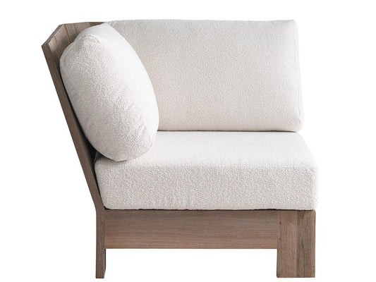 Coastal Living Outdoor - Saratoga Sectional Corner - Warm Weathered Teak - U423510CC veiw 2