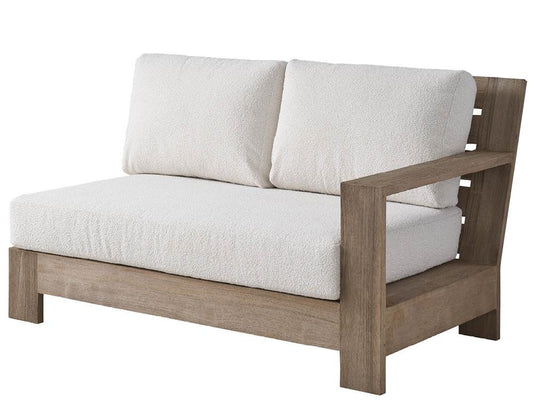 Coastal Living Outdoor - Saratoga Sectional Loveseat RAF - Warm Weathered Teak - U423510RL veiw 1