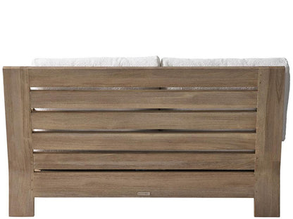 Coastal Living Outdoor - Saratoga Sectional Loveseat RAF - Warm Weathered Teak - U423510RL veiw 3