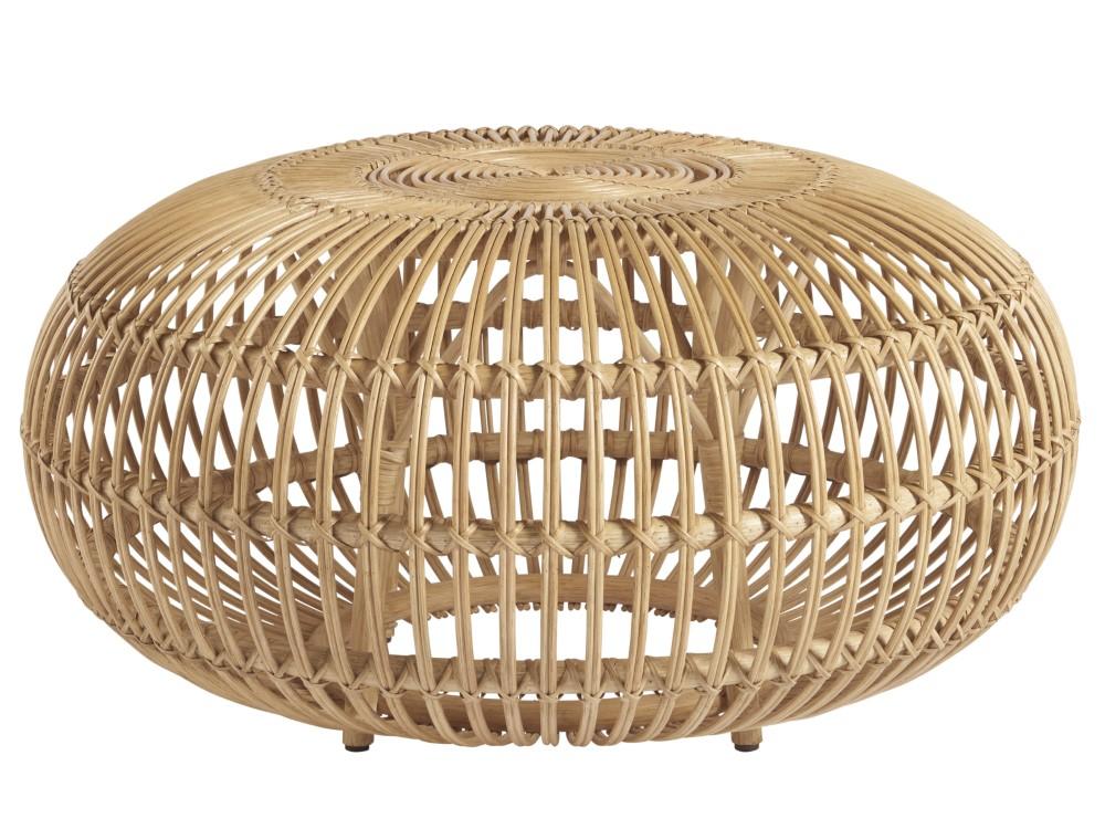 Coastal Living - Rattan Scatter Table - 833809_CLOSEOUT veiw 1