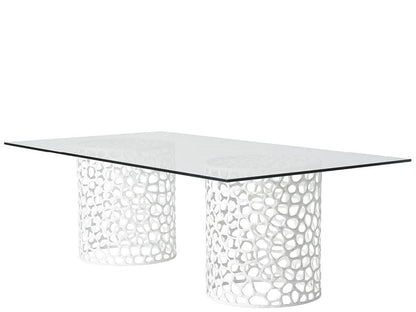 Coastal Living - Rectangle Dining Table - White - U533658 view 2