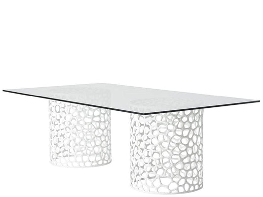 Coastal Living - Rectangle Dining Table - White - U533658 view 2