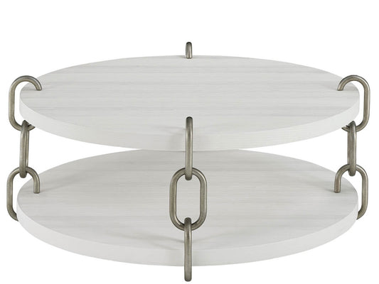 Coastal Living - Shoreline Cocktail Table - Shoreline White - U533A809 view 2
