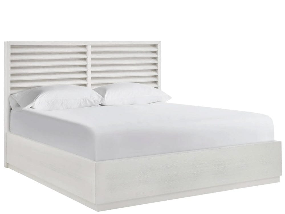 Coastal Living - Shoreline Panel Bed King - White Pine - U533A260B view 1
