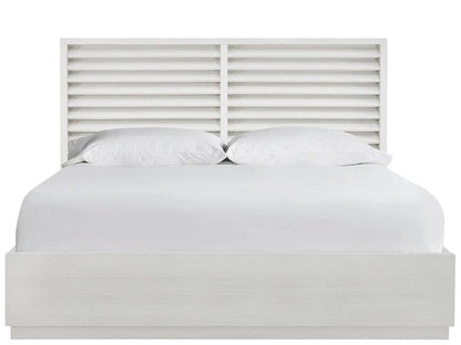Coastal Living - Shoreline Panel Bed King - White Pine - U533A260B view 2