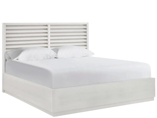 Coastal Living - Shoreline Panel Bed Queen - White Pine - U533A250B view 1