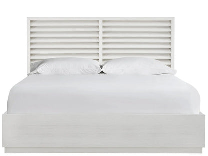 Coastal Living - Shoreline Panel Bed Queen - White Pine - U533A250B view 2