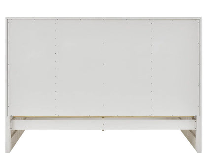 Coastal Living - Shoreline Panel Bed Queen - White Pine - U533A250B view 3