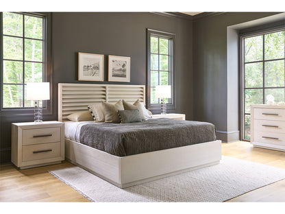 Coastal Living - Shoreline Panel Bed Queen - White Pine - U533A250B view 6