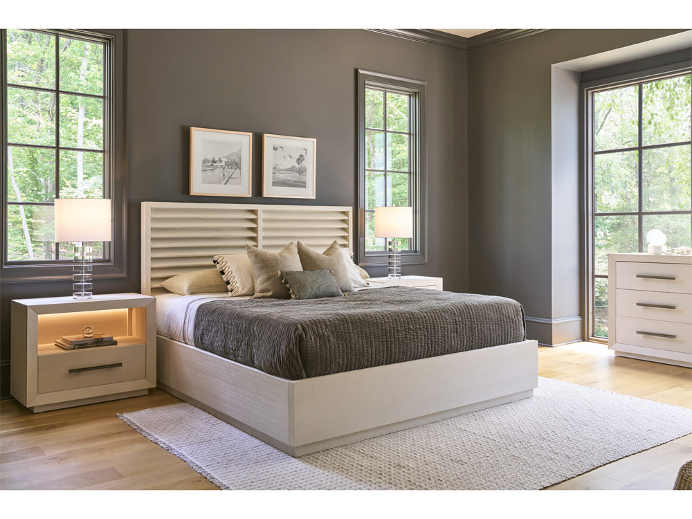 Coastal Living - Shoreline Panel Storage Bed Queen - White Pine - U533A250SB view 8