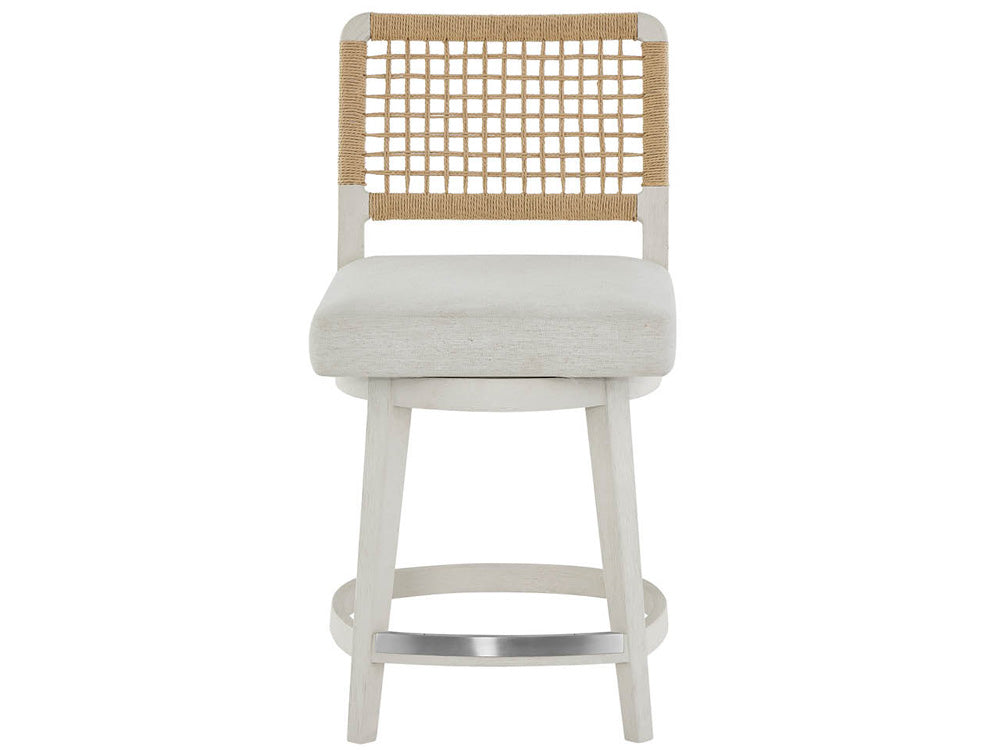 Coastal Living - Shoreline Swivel Counter Stool - Shoreline White - U533A604 view 1