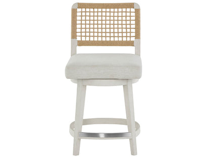 Coastal Living - Shoreline Swivel Counter Stool - Shoreline White - U533A604 view 1