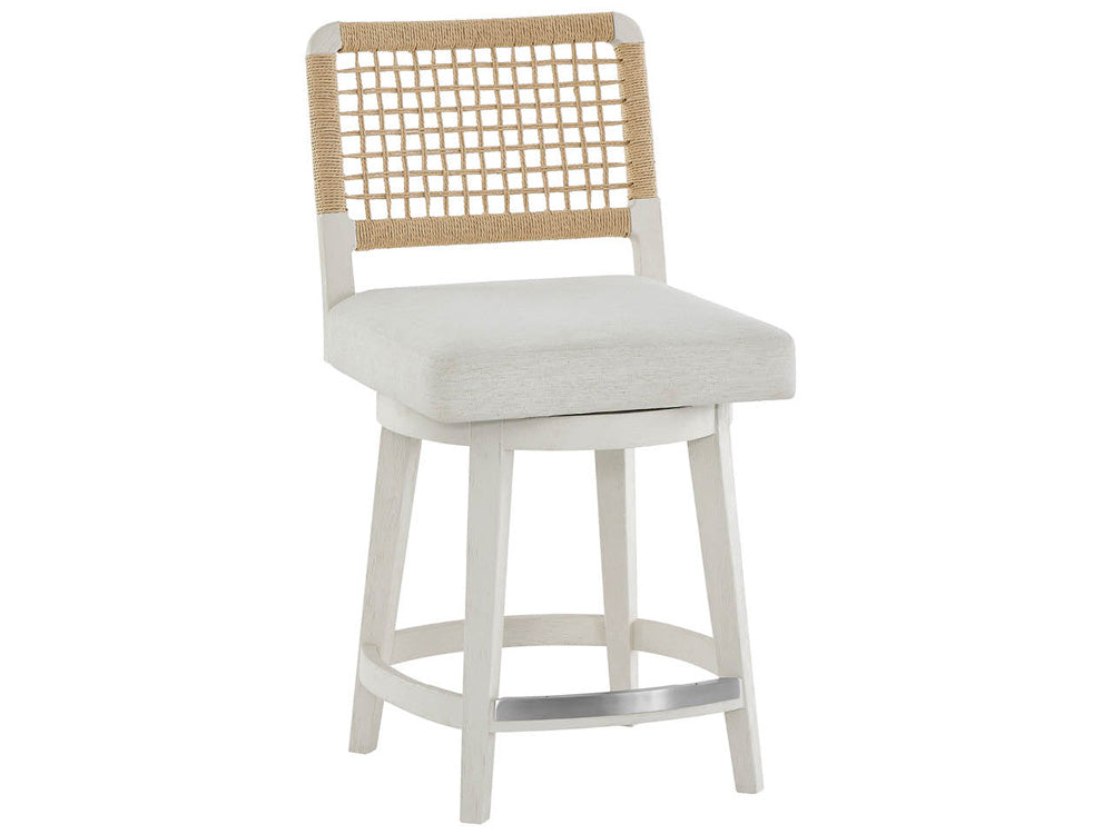 Coastal Living - Shoreline Swivel Counter Stool - Shoreline White - U533A604 view 2