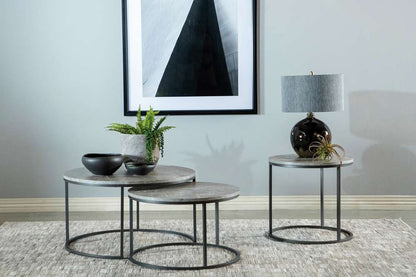 Coaster - Lainey  2 Pc Nesting Coffee Table - 736028 veiw 4
