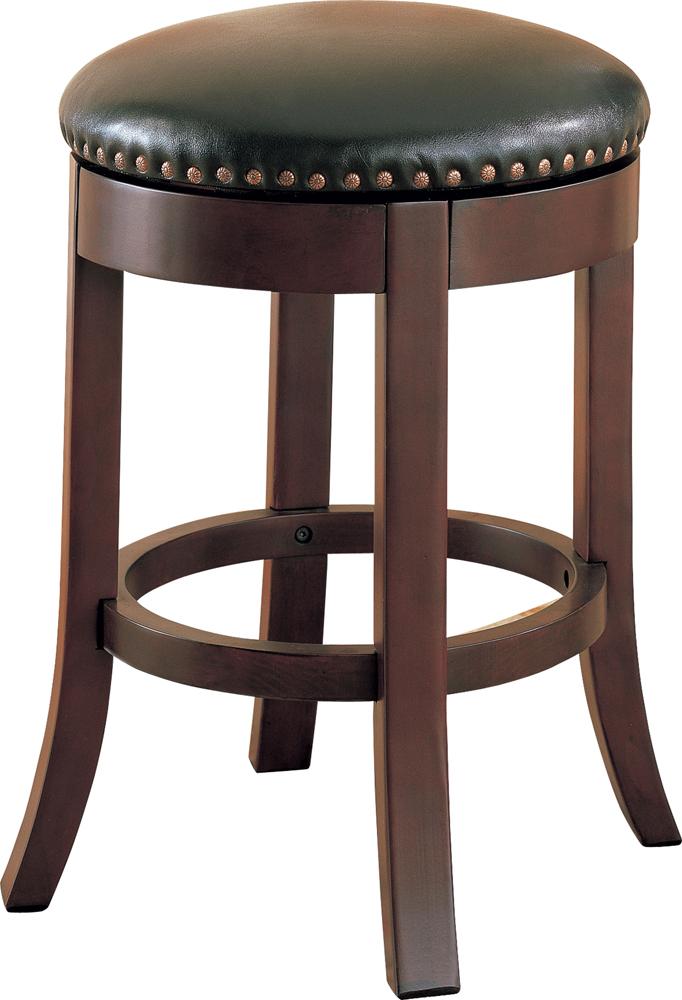 Coaster - Aboushi 24inH Counter Height Stool (Brown) (Set of 2) - 101059 veiw 2