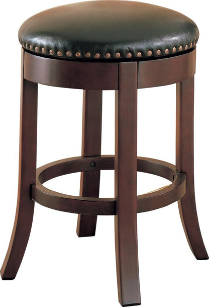 Coaster - Aboushi 24inH Counter Height Stool (Brown) (Set of 2) - 101059 veiw 2