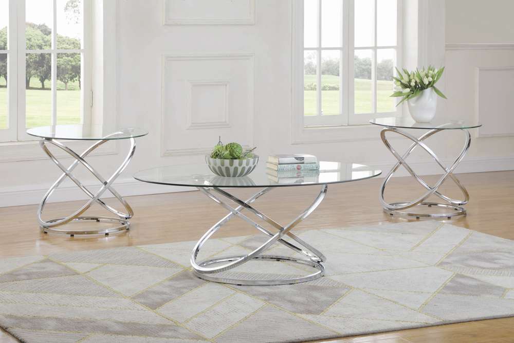 Coaster - Warren  3 Pc Ocassional Table Set - 722373 veiw 1