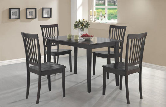 Coaster - Gomez 5 Pc Dining Set in Cappuccino Finish - 150152 veiw 1