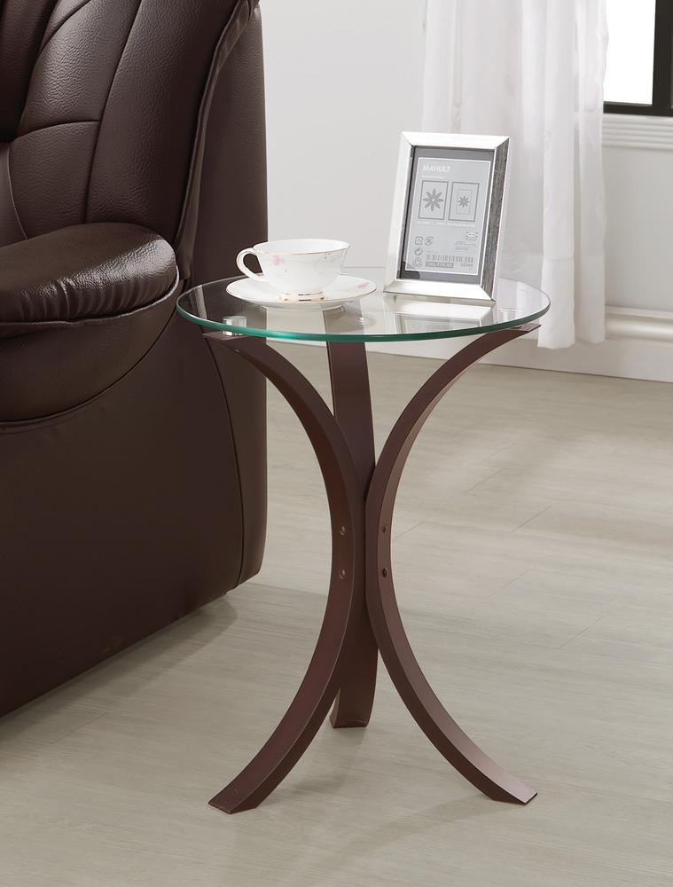 Coaster - Edgar Accent Table (Cappuccino) - 902867 veiw 1