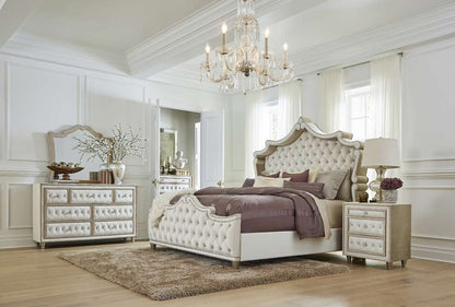 Coaster -  Antonella California King Bed 4 Pc Set - 223521KW-S4 veiw 1