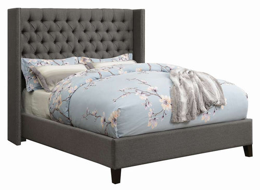 Coaster -  Bancroft Upholstered Bed E King Bed - 301405KE veiw 1