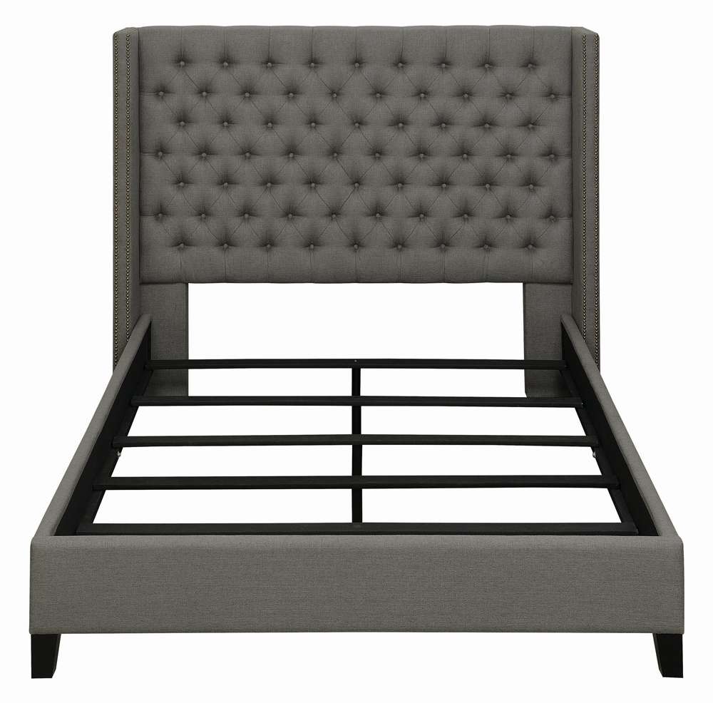 Coaster -  Bancroft Upholstered Bed E King Bed - 301405KE veiw 4
