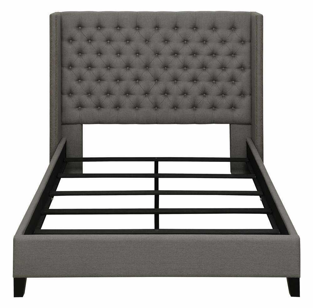 Coaster -  Bancroft Upholstered Bed Queen Bed - 301405Q veiw 4