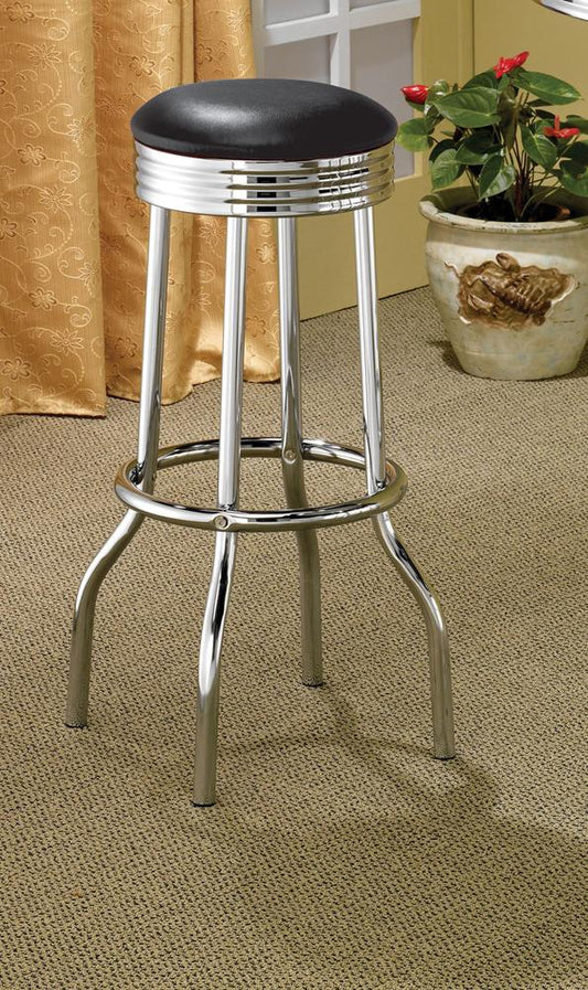 Coaster - Theodore Bar Stool (Black) (Set of 2) - 2408 veiw 1