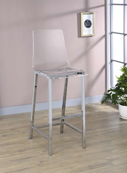Coaster - Juelia Bar Stools: Metal Fixed Height Bar Stool - 100295 (Set of 2) veiw 1