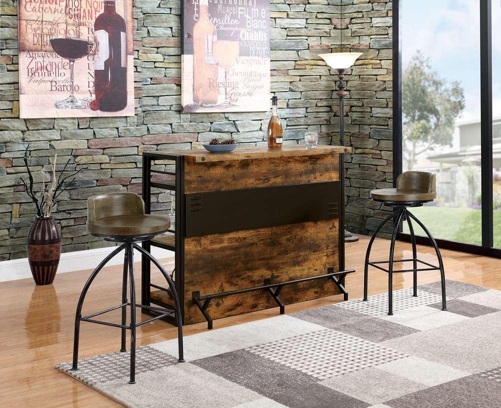 Coaster - Renaldi  Bar Unit - 130071 veiw 4