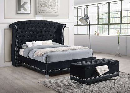 Coaster -  Barzini Bedroom Queen Bed - 300643Q veiw 2