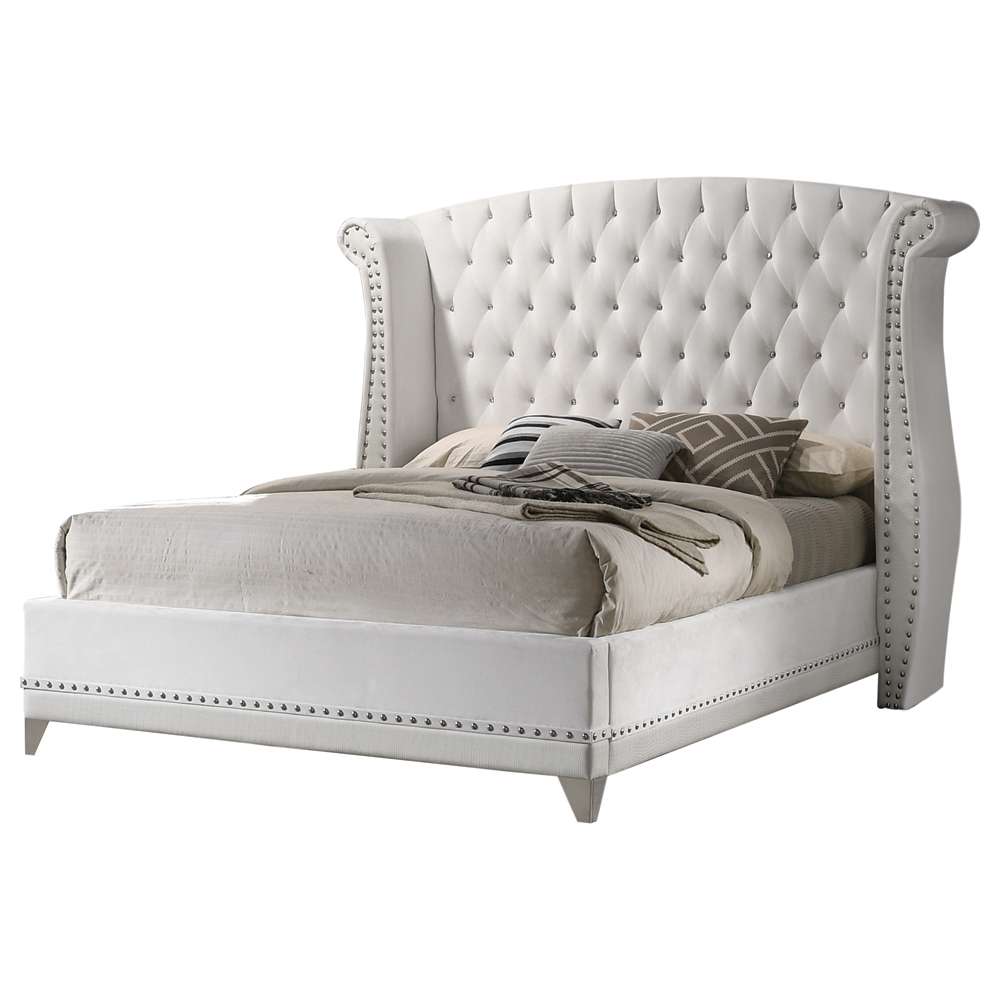 Coaster -  Barzini Upholstered Bed C King Bed - 300843KW veiw 1