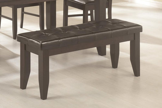 Coaster - Dalila Bench in Cappuccino Finish - 102723 veiw 1