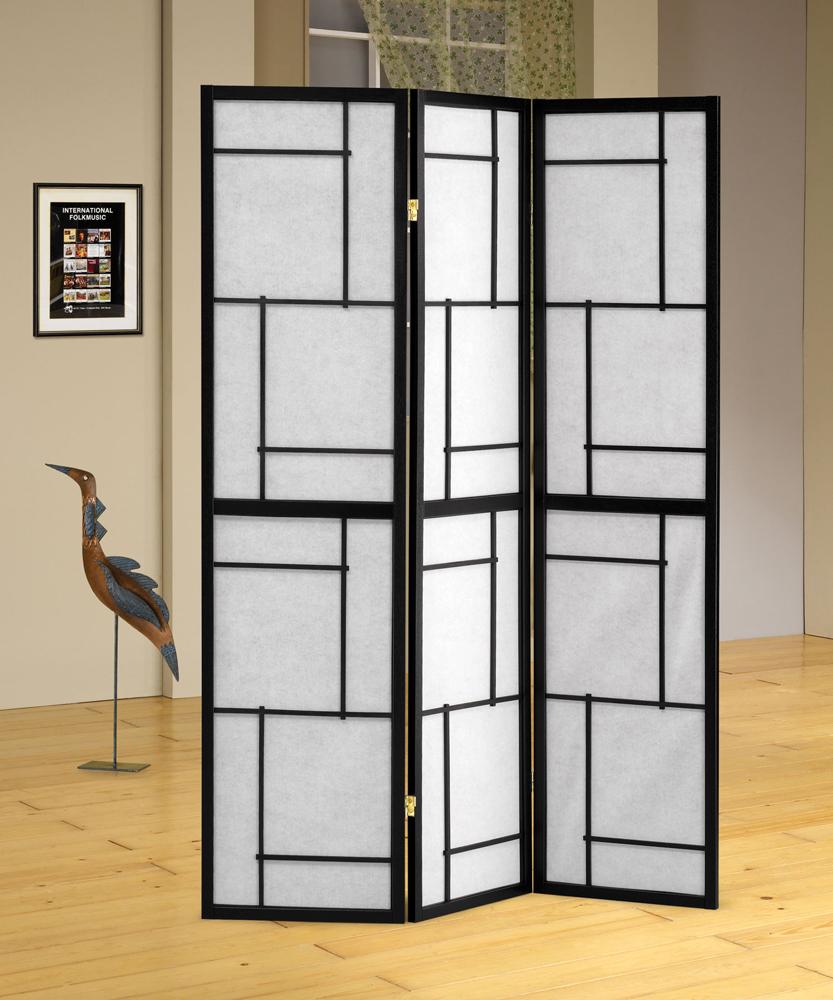 Coaster - Katerina Black Folding Screen - 900102 veiw 1