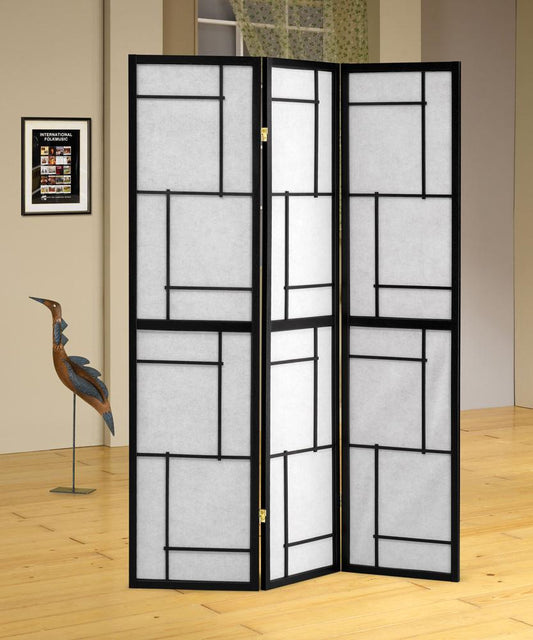 Coaster - Katerina Black Folding Screen - 900102 veiw 1