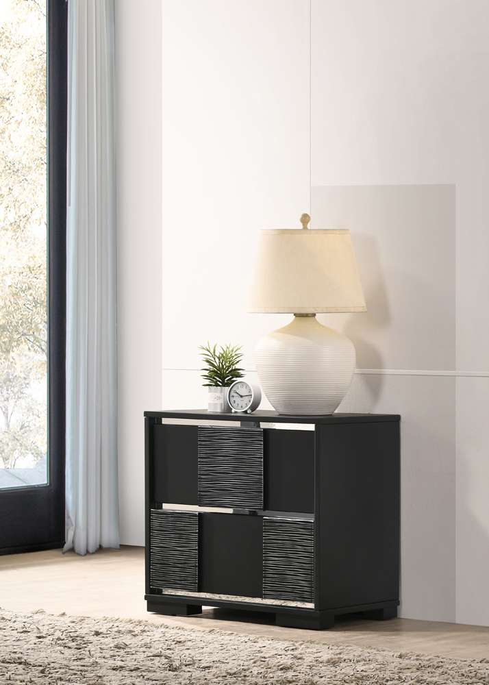 Coaster -  Blacktoft Nightstand - 207102 veiw 1