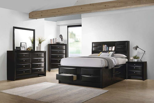 Coaster -  Briana California King 5Pc Set (Kw.Bed,Ns,Dr,Mr,Ch) - 202701KW-S5 veiw 1