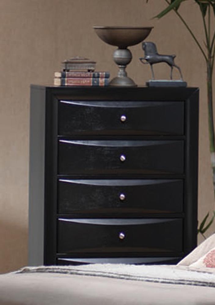 Coaster - Briana Chest in Black Finish - 200705 veiw 1