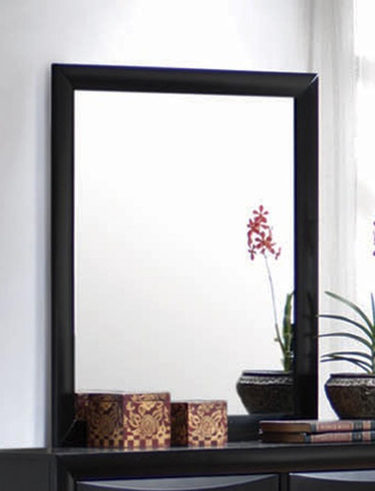 Coaster - Briana Mirror in Black Finish - 200704 veiw 1