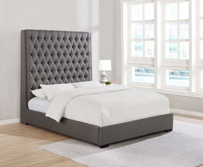 Coaster - Camille Camille Upholstered Bed E King Bed - 300621KE veiw 1