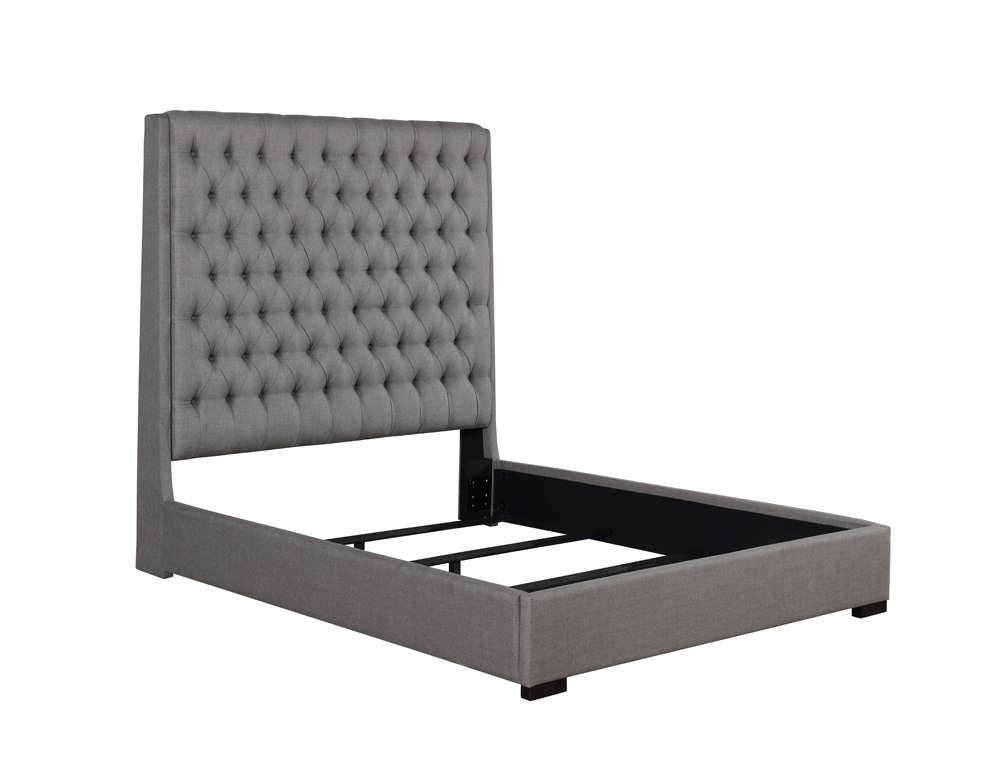 Coaster - Camille Camille Upholstered Bed E King Bed - 300621KE veiw 2