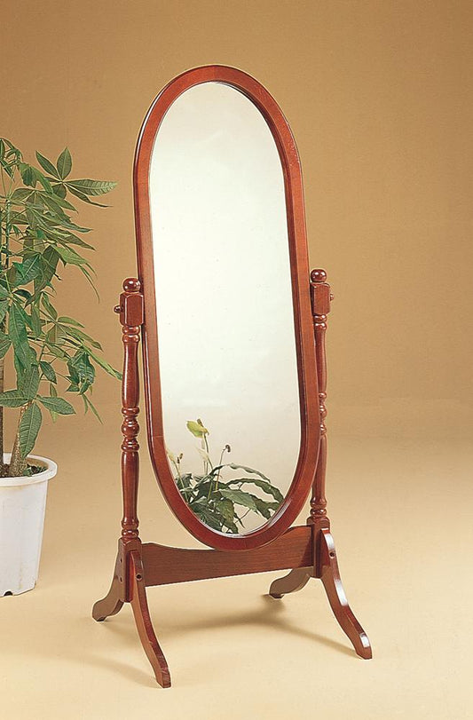 Coaster - Foyet Cherry Cheval Mirror - 3101 veiw 1